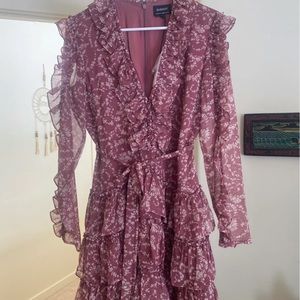 Elegant, NWT cocktail/wedding guest dress. Paid $225 off Revolve